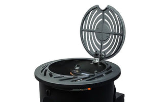 Sahara Provence 6kW Hybrid Gas and Electric Stove, Black - GAS HEATERS - Beattys of Loughrea