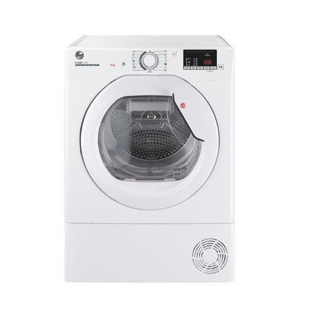 Hoover HLE H8A2DE 80 8KG Heat Pump Tumble Dryer - White | HLEH8A2DE - 80 - TUMBLE DRYERS - Beattys of Loughrea