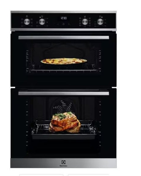 Electrolux Built - In Electric Double Oven - Stainless Steel | Kdfec40x - ELECT OVEN SINGLE & DBLE BUILT IN - Beattys of Loughrea
