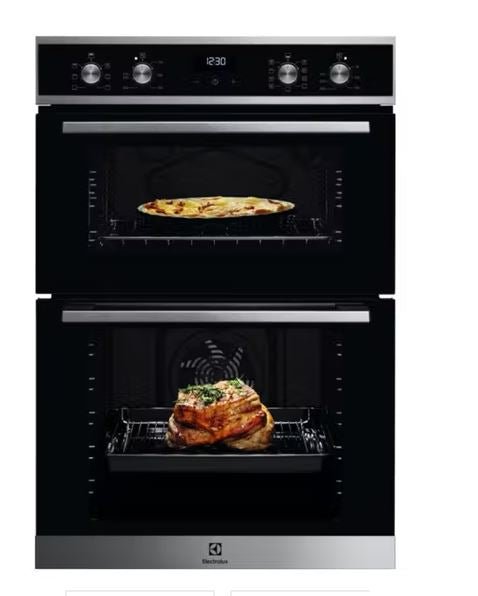 Electrolux Built - In Electric Double Oven - Stainless Steel | Kdfec40x - ELECT OVEN SINGLE & DBLE BUILT IN - Beattys of Loughrea