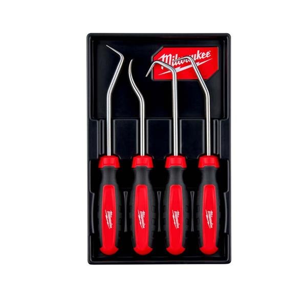 Milwaukee Hook & Pick Set (4 Pieces) 4932499471 - TOOL SETS/ SOCKET SETS - Beattys of Loughrea
