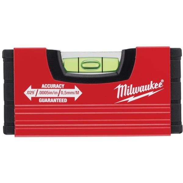 Milwaukee 10cm (4in) MINIBOX Level 4932459100 - HAND LEVELS - Beattys of Loughrea