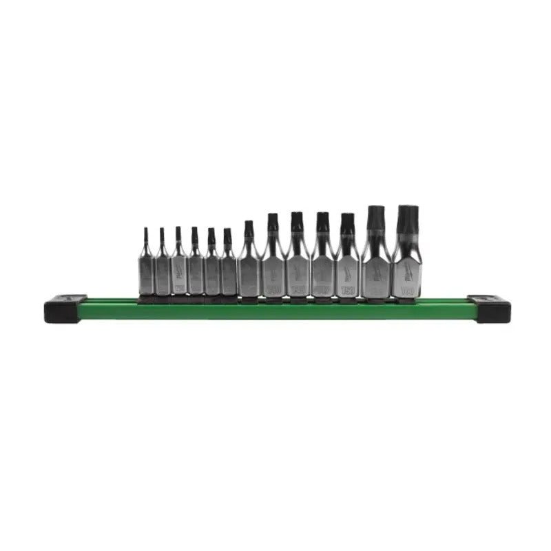 Milwaukee 13pc 1/4" & 3/8" Drive TORX Bit Socket Set 4932500432 - TOOL SETS/ SOCKET SETS - Beattys of Loughrea