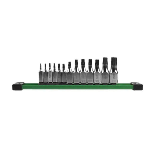 Milwaukee 13pc 1/4" & 3/8" Drive TORX Bit Socket Set 4932500432 - TOOL SETS/ SOCKET SETS - Beattys of Loughrea