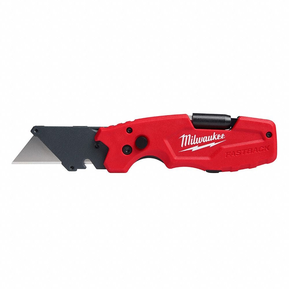 Milwaukee FASTBACK 6 - in - 1 Folding Utility Knife 48 - 22 - 1505 - KNIVES / PENKNIFES - Beattys of Loughrea