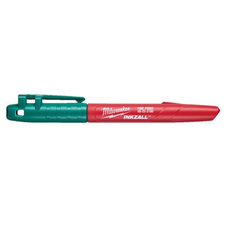 Milwaukee INKZALL Fine Point Marker Green 4932492127 - CHALK LINES/ CARPENTERS PENCIL - Beattys of Loughrea