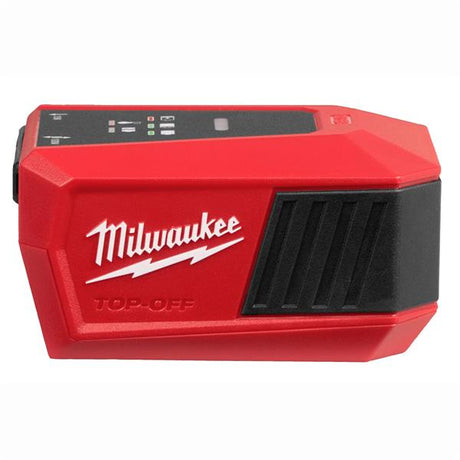 Milwaukee M18 TOP - OFF Mini Charger M18TC 4932499166 - LASER LEVELS - Beattys of Loughrea