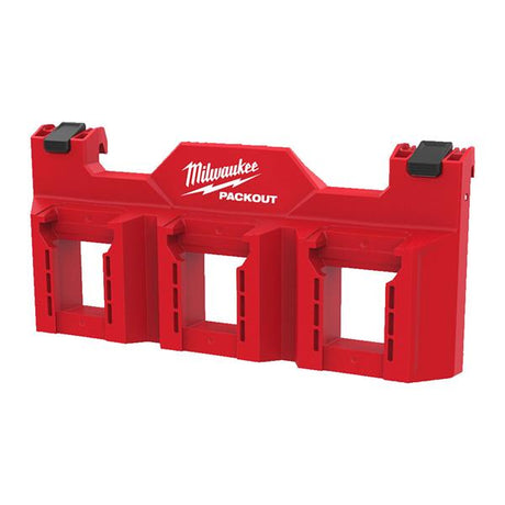 Milwaukee PACKOUT Side Mount M18 Battery Rack 4932498645 - TOOL SETS/ SOCKET SETS - Beattys of Loughrea