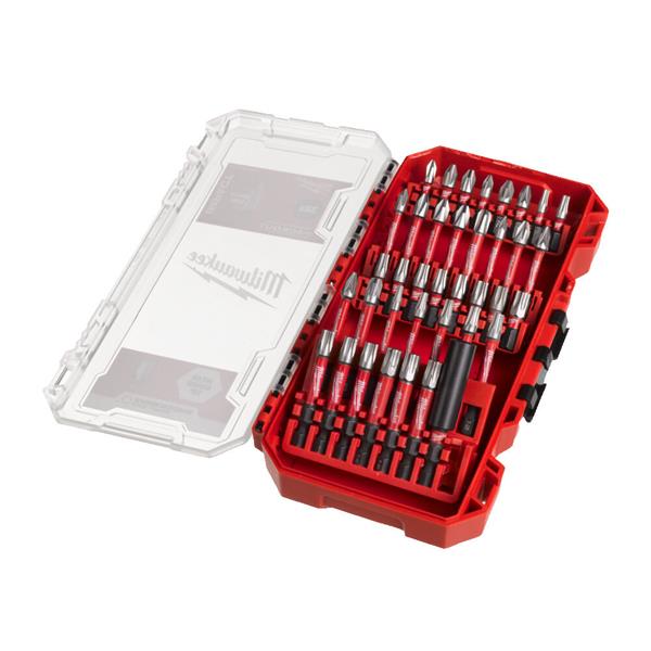 Milwaukee SHOCKWAVE 38pc Impact Duty Drill & Drive Set 4932492009 - SDS BITS - Beattys of Loughrea