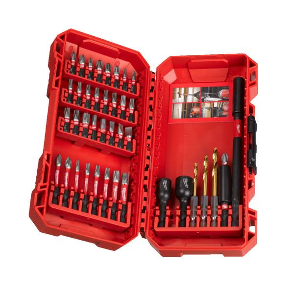 Milwaukee SHOCKWAVE 40pc Drill & Drive Set 4932492004 - SDS BITS - Beattys of Loughrea