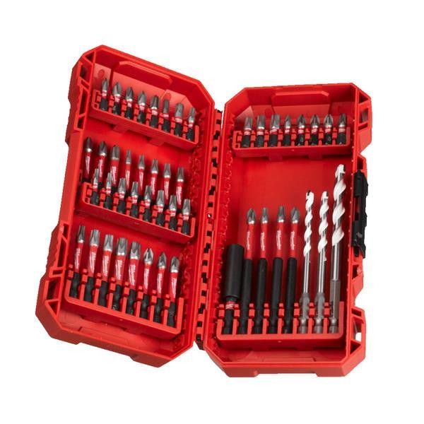 Milwaukee SHOCKWAVE 48pc Drill & Drive Set 4932492005 - SDS BITS - Beattys of Loughrea