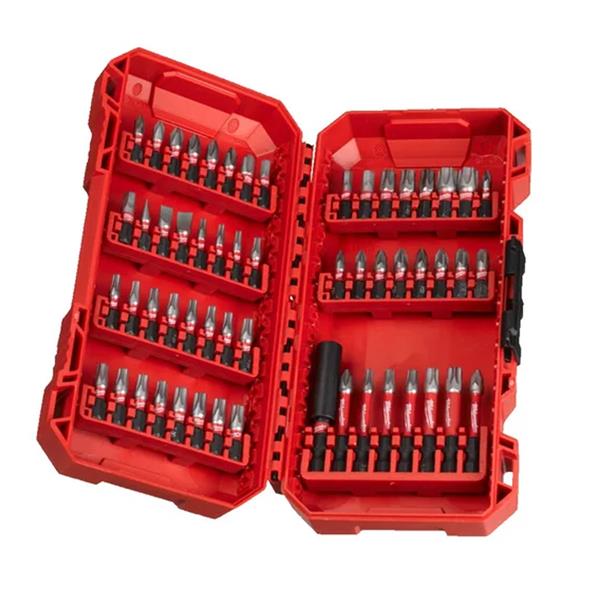 Milwaukee SHOCKWAVE 56pc Drill & Drive Set 4932492006 - SDS BITS - Beattys of Loughrea