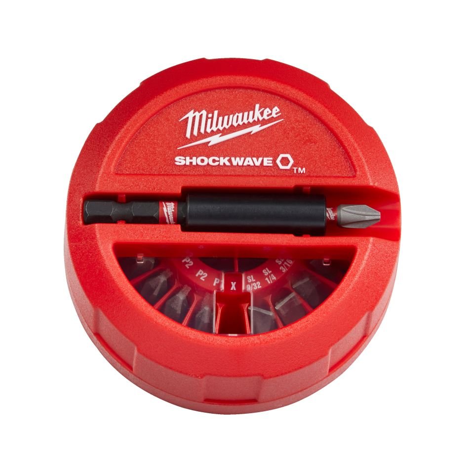 Milwaukee SHOCKWAVE Gen 4 Bit & Fastening Set 4932500389 - SDS BITS - Beattys of Loughrea