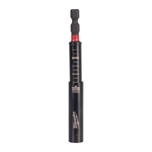 Milwaukee SHOCKWAVE Screw-Engaging Magnetic Bit Holder 75mm 4932500396 - Beattys of Loughrea | www.beattys.ie