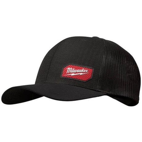 Milwaukee Snapback Trucker Cap Black STC BL 4932493107 - HAT/ CAP/ BELT - Beattys of Loughrea