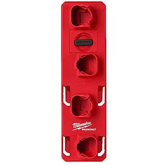 Milwaukee PACKOUT M12 Battery Holder - 4932480708 - NAIL BAG/ TOOL HOLDERS - Beattys of Loughrea