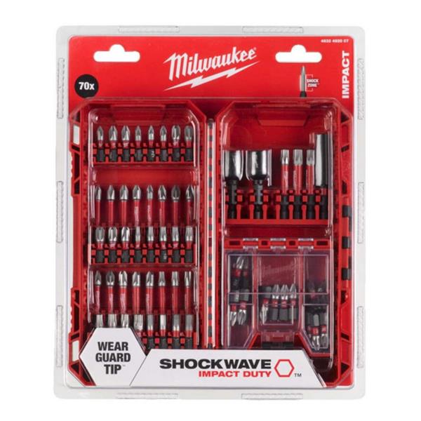 Milwaukee PACKOUT Impact Bit Set (98 Pieces) 4932499760 - TOOL SETS/ SOCKET SETS - Beattys of Loughrea
