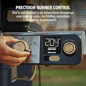 Ninja FlexFlame Outdoor Cooking System 5 - in - 1 Grill & Smoker | PG301UKBL - BBQ - GAS - Beattys of Loughrea