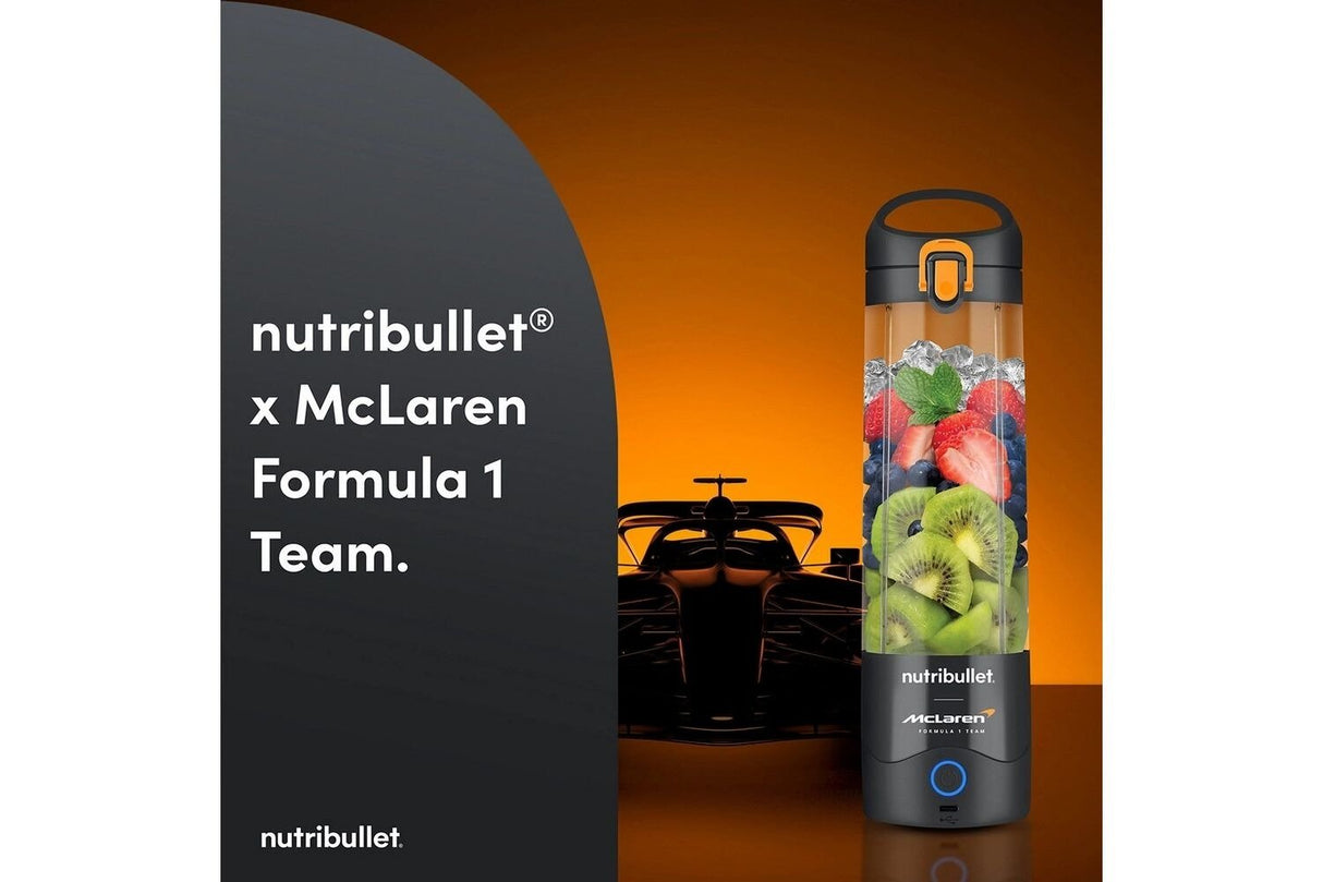 Nutribullet NBG - 200 McLaren Portable Blender - Grey - LIQUIDISERS - Beattys of Loughrea