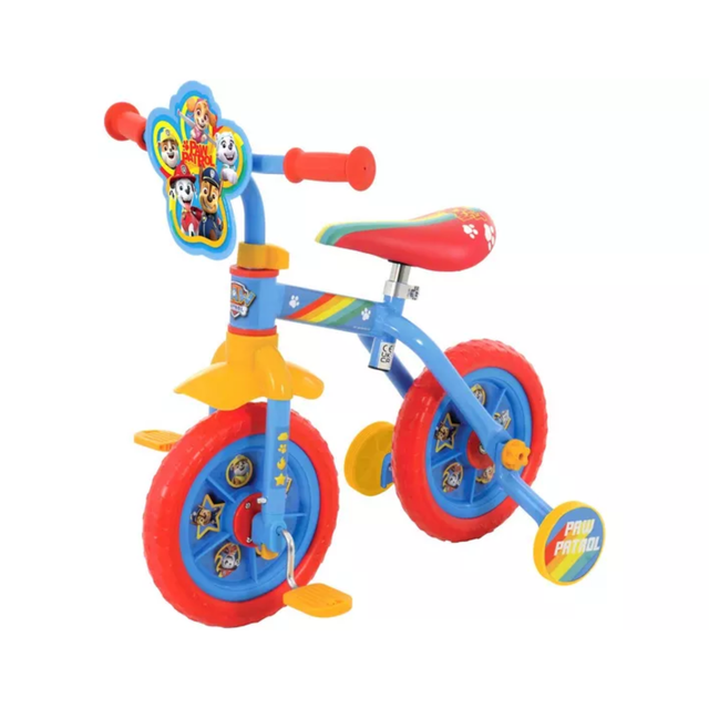 Paw Patrol 2In1 10In Training Bike - BIKES - CHILDRENS - Beattys of Loughrea