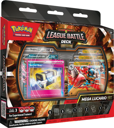 Pokémon TCG Mega Lucario ex League Battle Deck | POK1010360101 - HALLOWEEN, PKT MONEY, JOKE - Beattys of Loughrea