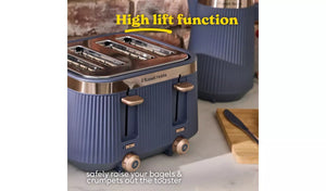 Russell Hobbs Bronte 4-Slice Toaster Soft Navy - 26772