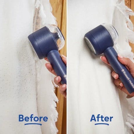 Russell Hobbs Revive USB-C Fabric Shaver Midnight Blue - 27660 - IRONS - Beattys of Loughrea