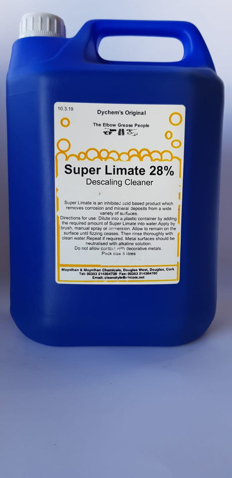 Super Limate 28% for Corrosion and Mineral Deposits removal - Beattys of Loughrea | www.beattys.ie