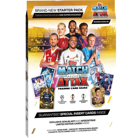 UCC Match Attax 25/26 Starter Pack: Binder + Exclusive LE Cards - HALLOWEEN, PKT MONEY, JOKE - Beattys of Loughrea