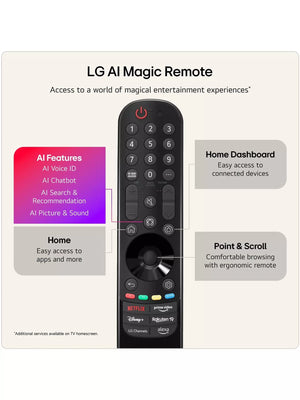 LG QNED MiniLED AI QNED7E 50" 4K Smart TV – 2026 Model - TV 29" (73CM +) - Beattys of Loughrea