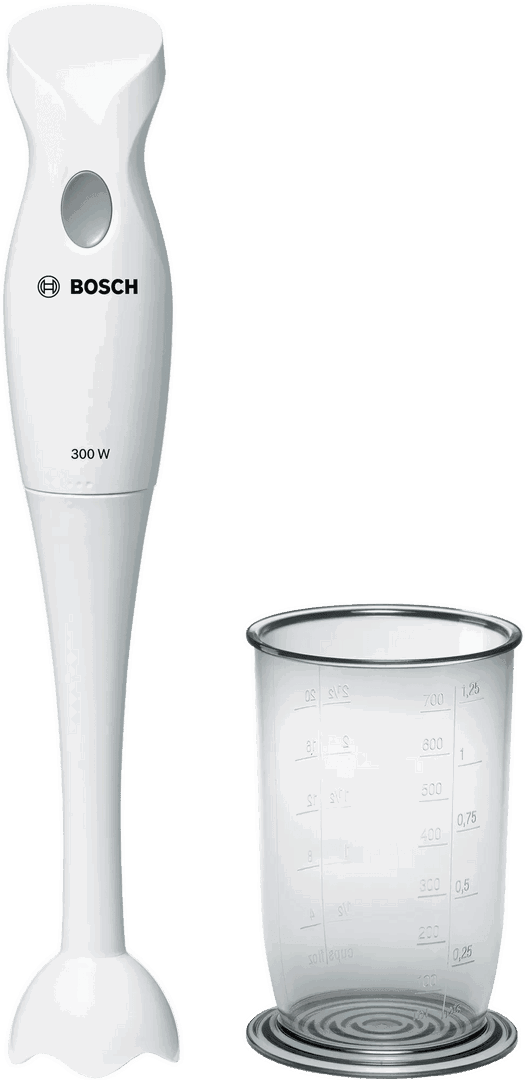 Bosch CleverMixx 300W Hand Blender White | MSM6B150GB - HAND BLENDERS CHOPPERS - Beattys of Loughrea