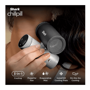 Shark ChillPill 3 - in - 1 Fan, Mist & InstaChill System – Carbon FA022UK - FANS - Beattys of Loughrea