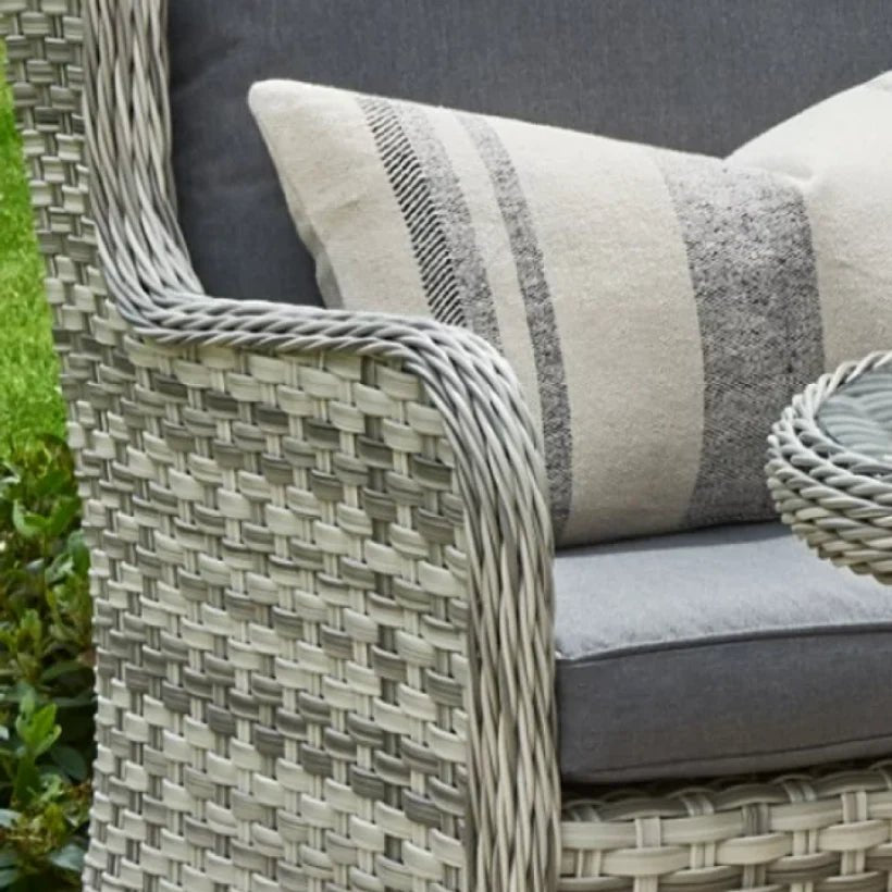 Eden Rose 8 Seater Oval Rattan Set - 2.2m - WOOD / RATTAN GDN FURN SET 4+ SEATS - Beattys of Loughrea