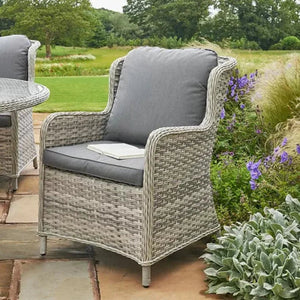 Eden Rose 8 Seater Oval Rattan Set - 2.2m - WOOD / RATTAN GDN FURN SET 4+ SEATS - Beattys of Loughrea