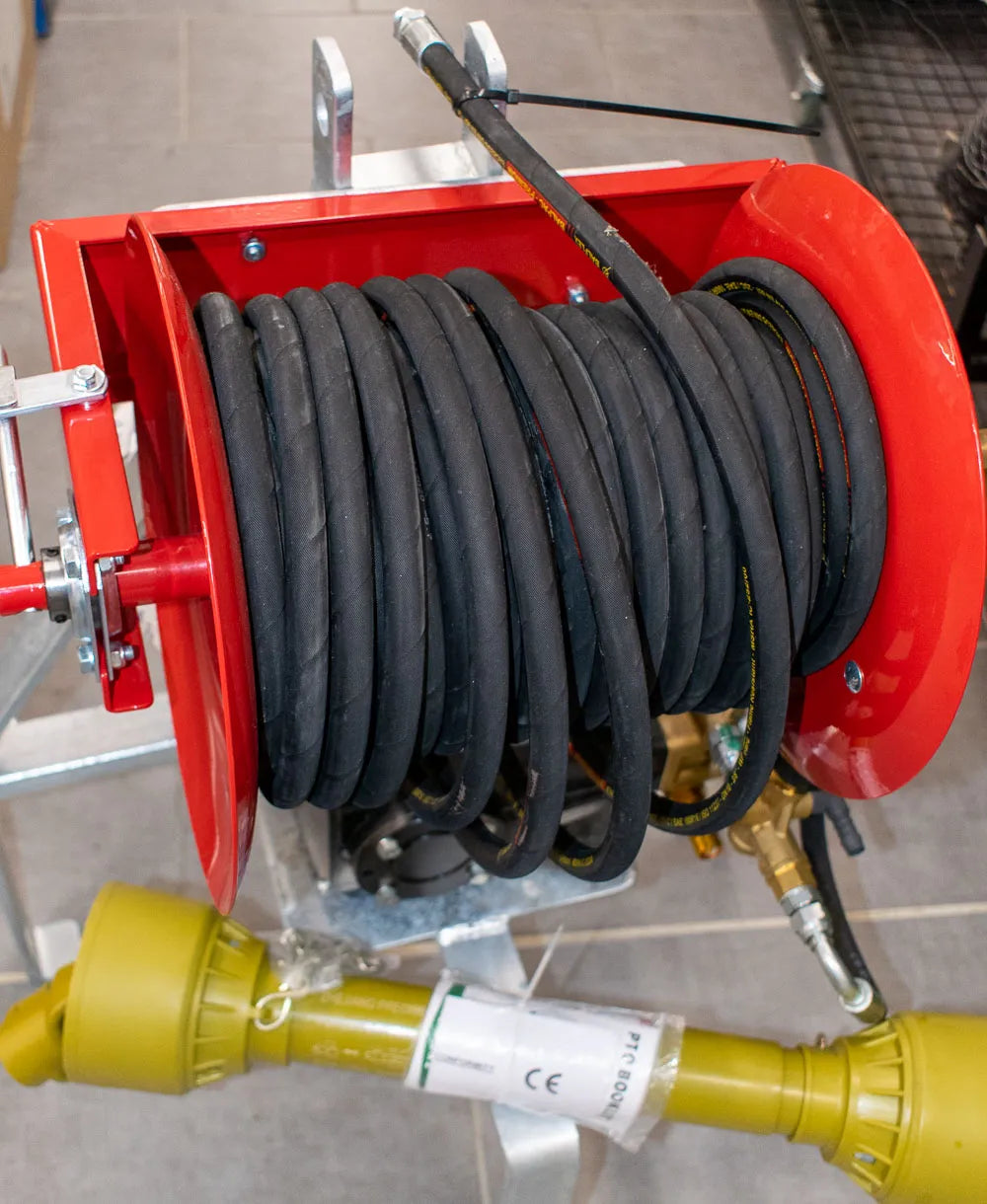 Hawk PTO Pressure Washer 4000psi with 100 ft. hose reel