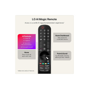 LG QNED 65QNED72B6B 165.1 cm (65") 4K Ultra HD Smart TV Black