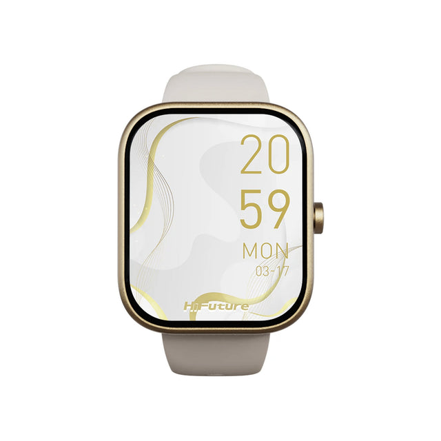 HiFuture Lume Smart Watch 1.85" Display | Gold - SMARTWATCH, FITBIT - Beattys of Loughrea