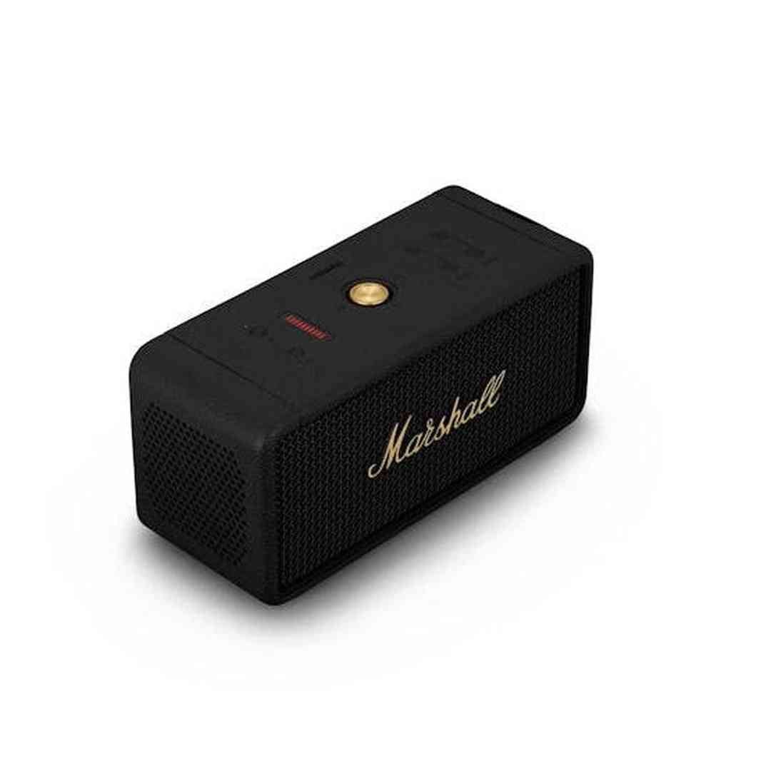 Marshall Middleton Black Brass Bluetooth Speaker | 1006034 - SPEAKERS HIFI MP3 PC - Beattys of Loughrea