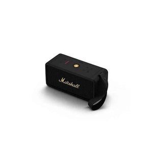 Marshall Middleton Black Brass Bluetooth Speaker | 1006034 - SPEAKERS HIFI MP3 PC - Beattys of Loughrea