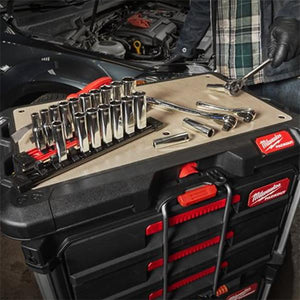 Milwaukee 4932492509 3/8" Drive Metric Deep Chrome Sockets (10 Pieces) - SOCKETS - Beattys of Loughrea