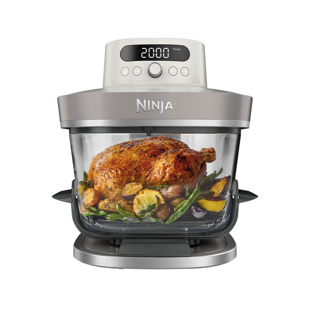 Ninja CRISPi PRO 7 - in - 1 XL Glass Air Fryer - Bone | AS101UKLG - AIR FRYER / DEEP FAT FRYERS - Beattys of Loughrea