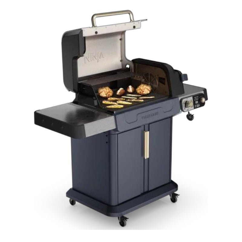 Ninja FlexFlame Outdoor Cooking System 5-in-1 Grill & Smoker | PG301UKBL - BBQ - GAS - Beattys of Loughrea