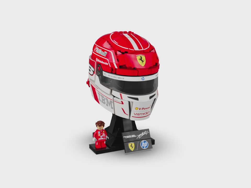 LEGO Editions Scuderia Ferrari HP Charles Leclerc Helmet 43014