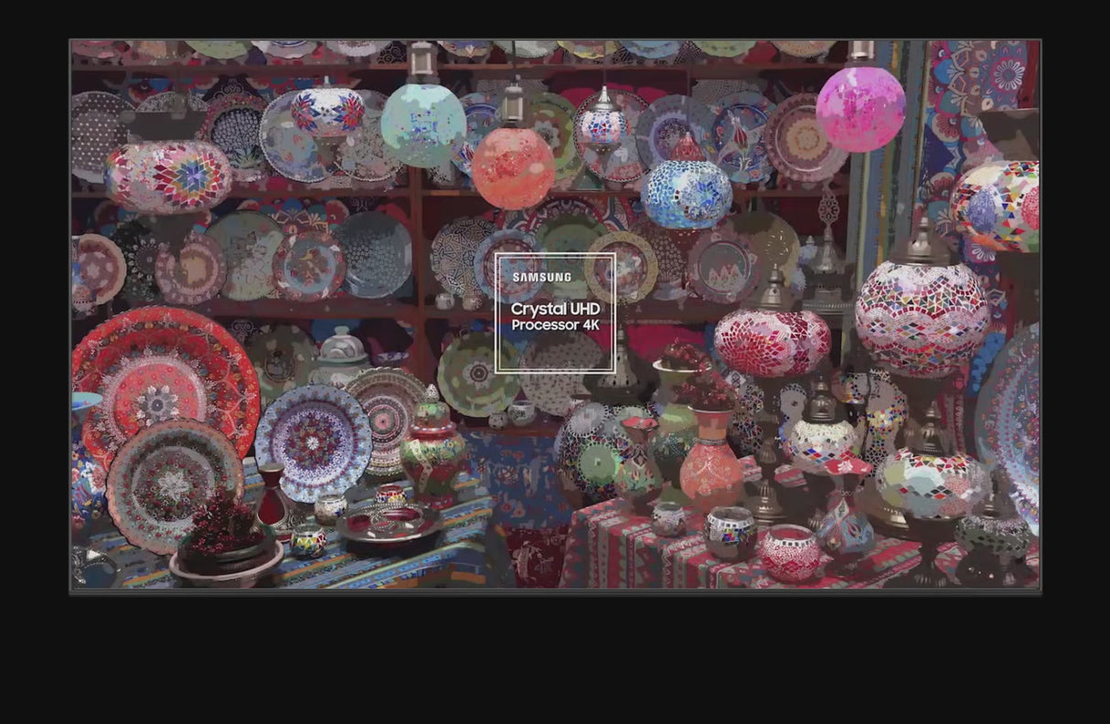 Samsung  2023 43” CU7100 UHD 4K HDR Smart TV