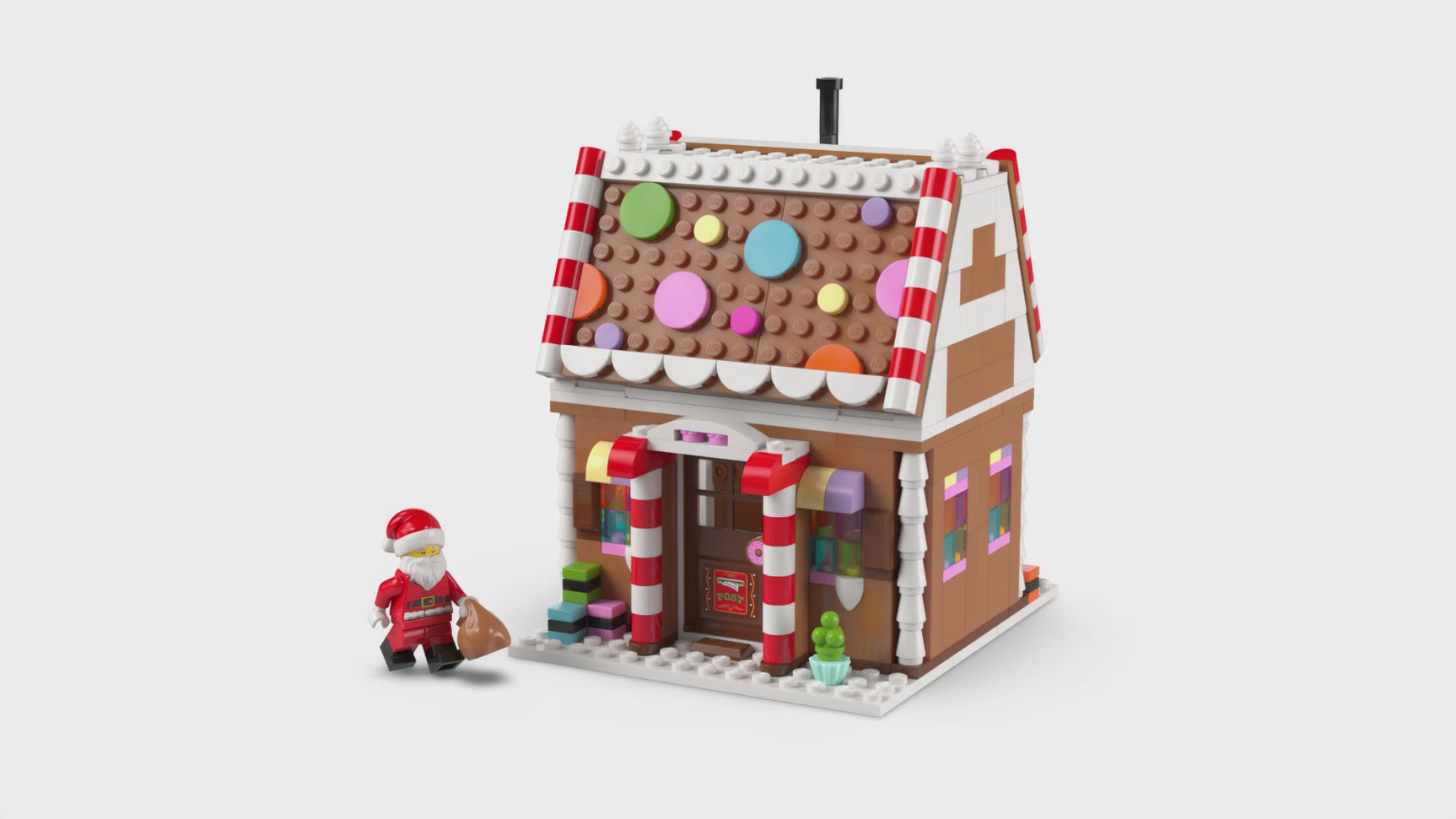 LEGO® Festive Gingerbread House Christmas Toy for Kids 40809