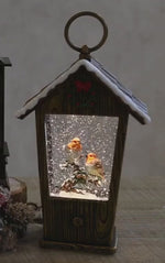 LED Robin House Water Spinner 25.5cm