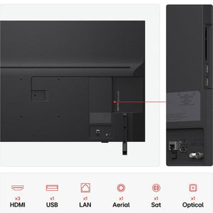 LG QNED AI 50" 4K HDR Smart TV | 50QNED82A6B.AEK - TV 29" (73CM +) - Beattys of Loughrea