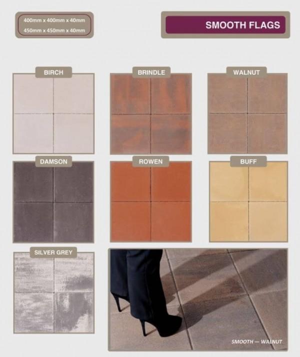 BP BUFF 400X400X40MM SMOOTH PAVING SLAB 72 per Pallet - PAVING & WALLING BRICKS - Beattys of Loughrea
