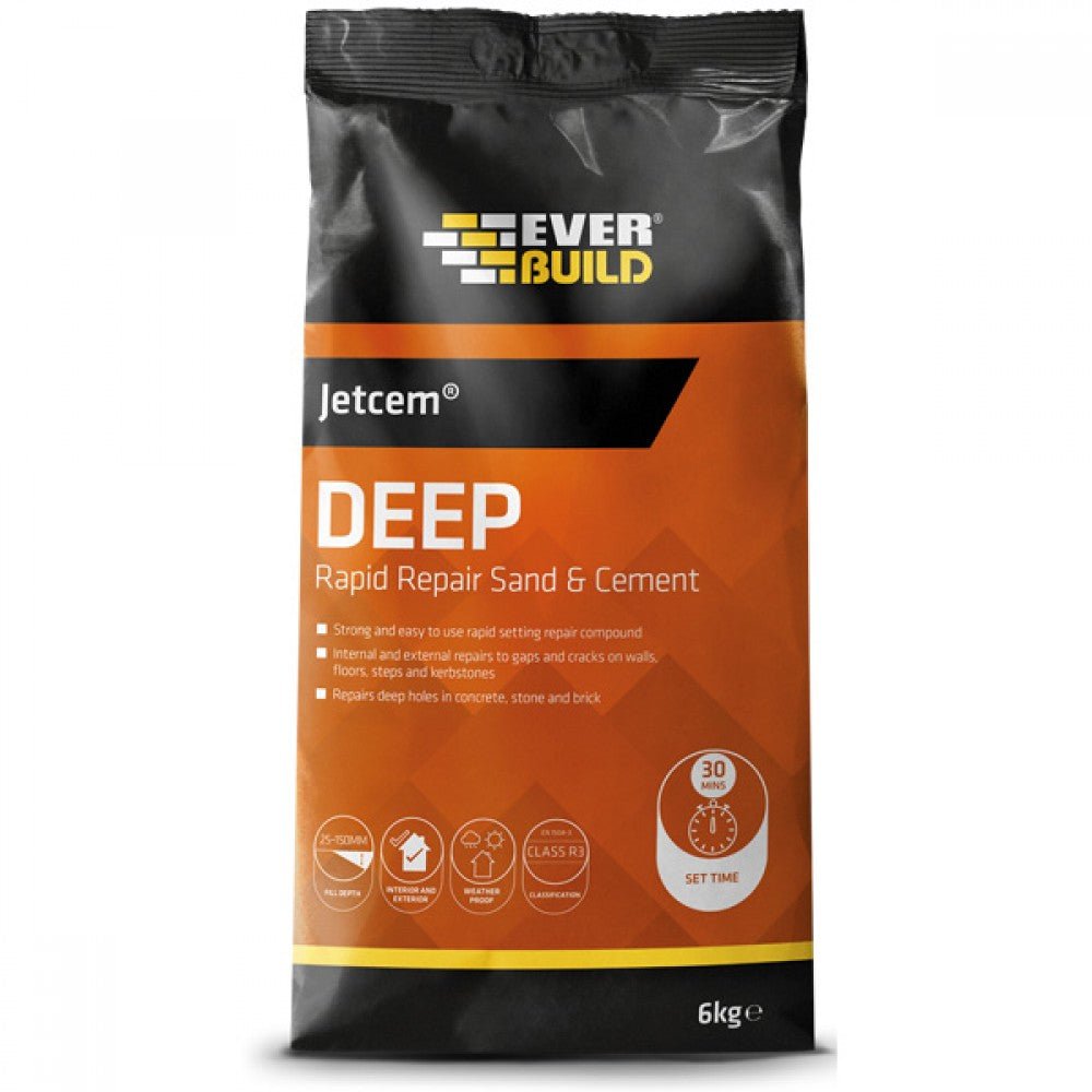 Jetcem 6Kg Premix Sand & Cement - CEMENT - Beattys of Loughrea