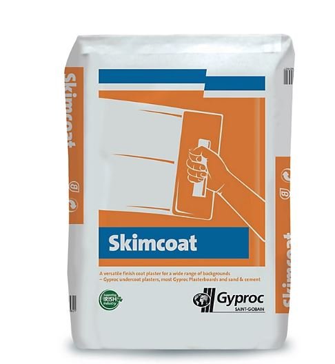Gyproc Skimcoat - 25kg - PLASTER - Beattys of Loughrea